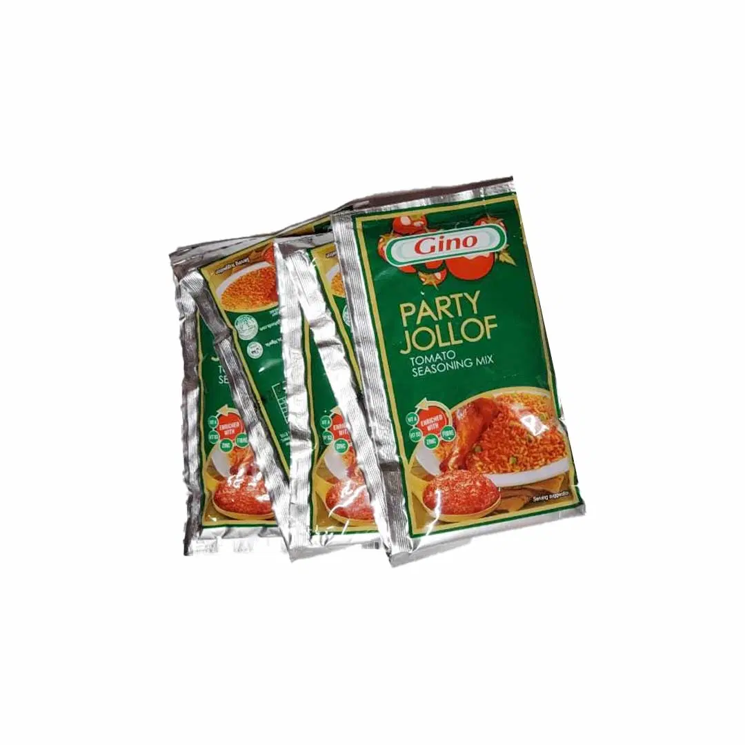 Gino Party Jollof Paste Satchet – 5 Pieces