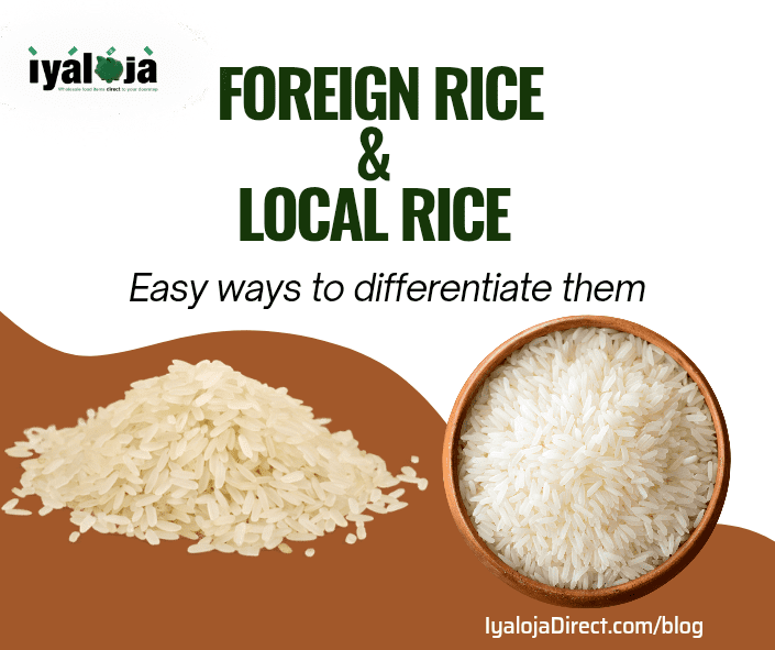 Foreign Rice Vs Local Rice. Easy Ways To Differentiate Them